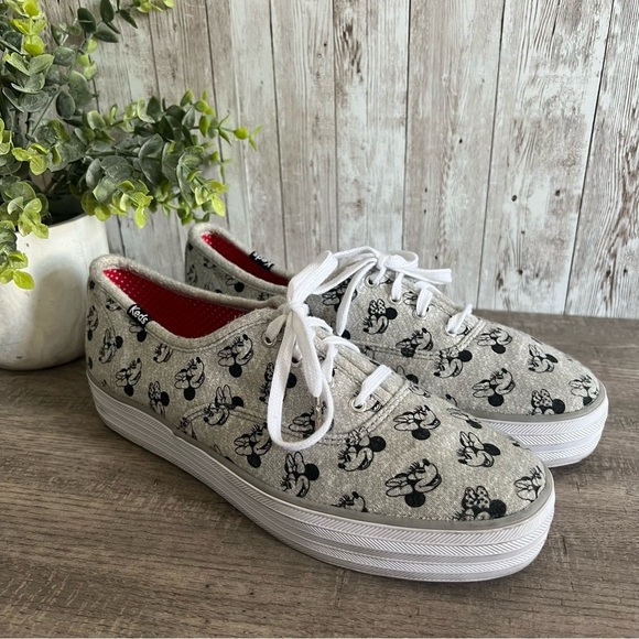 Keds Disney Minnie Mouse Sneakers 8.5 - Picture 1 of 8